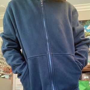 Soft fleece LULULEMON zip up hoodie